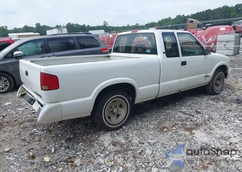 1997 Chevrolet S-10 Ls Fleetside из США, поврежденный, VIN 1GCCS19X1V8188601